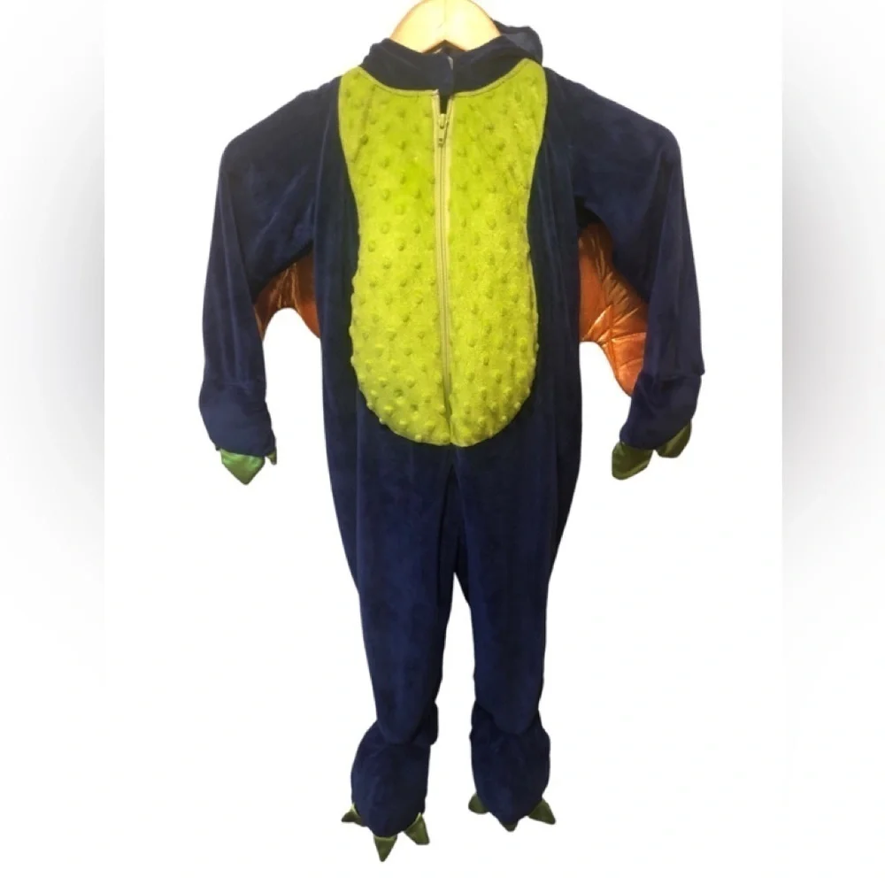 Dream Play Imagine Dinosaur Costume  Toddler Sz 3T Plush Full Suit Halloween